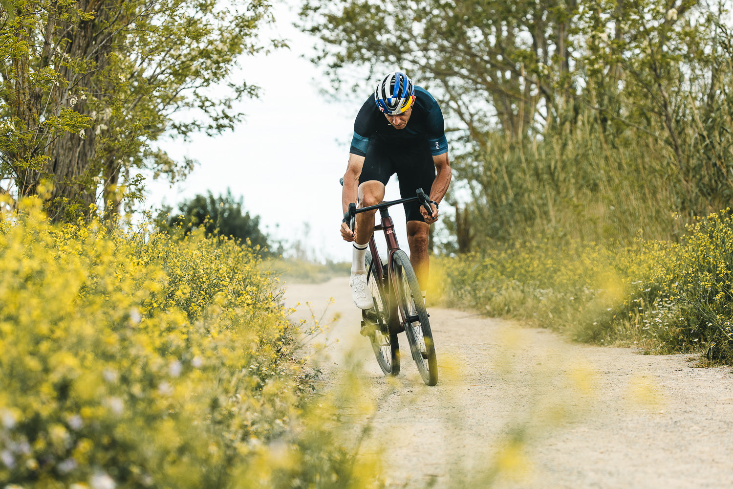 Vélo gravel BH GravelX carbone HCIM Ballistic, léger et confortable, fourche Air Bow, pneus jusqu’à 45 mm, système anti-vibration SRS, câblerie intégrée.