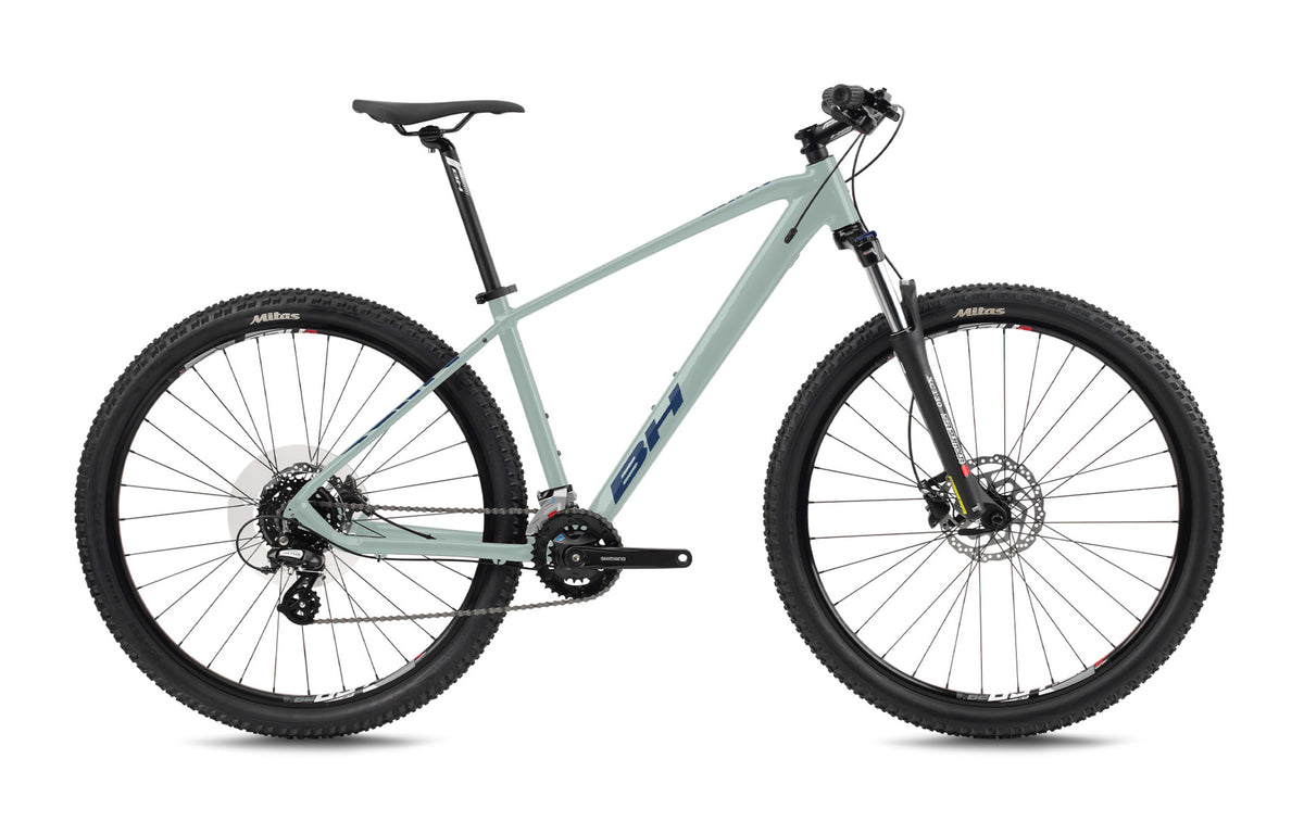 VTT polyvalent BH SPIKE 2.0, coloris rouge et vert-gris