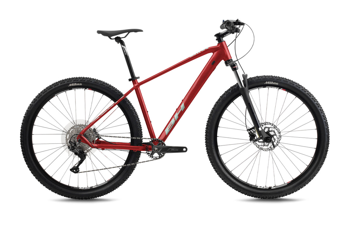 VTT polyvalent BH SPIKE 2.5, coloris rouge et vert gris