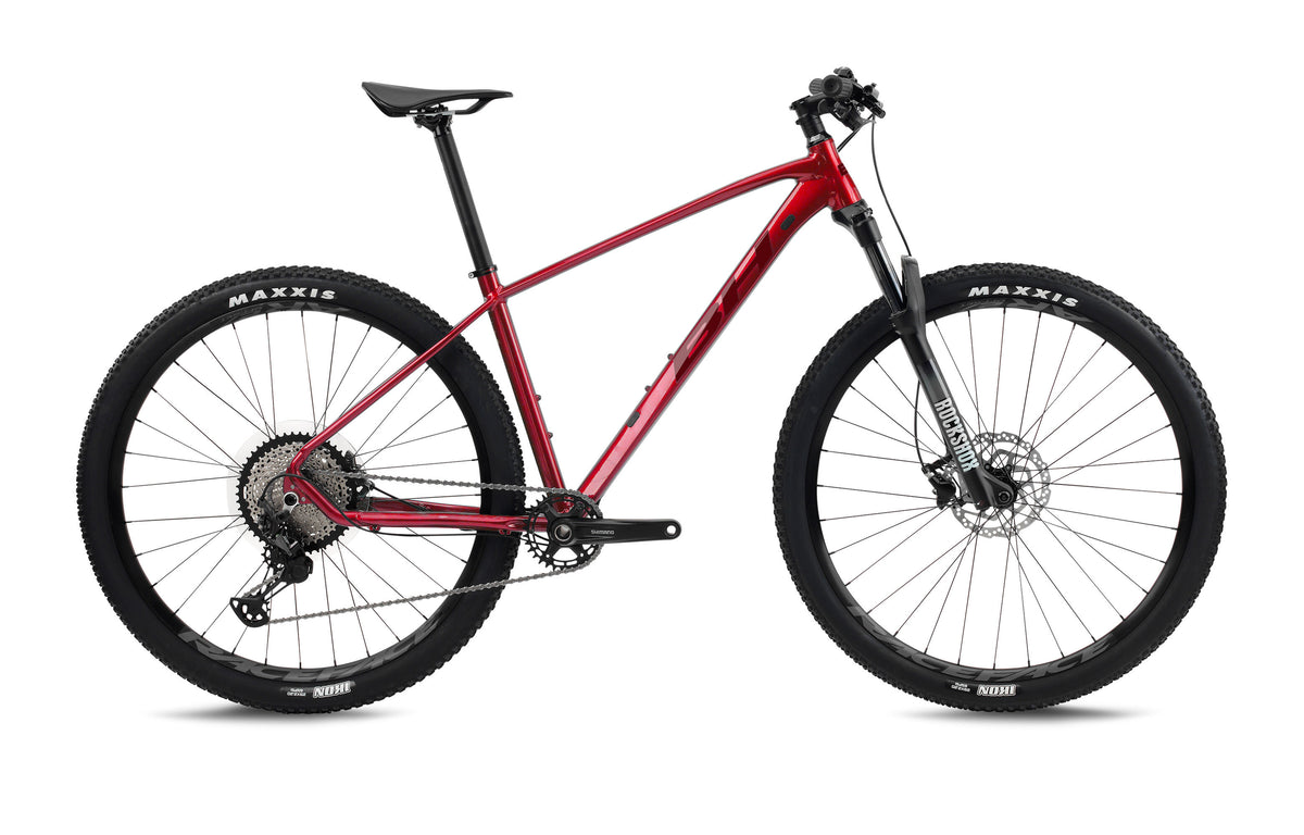 VTT cross-country BH EXPERT 5.0, coloris grenat et rouge foncé