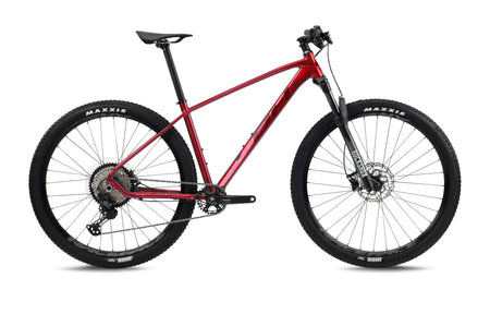 VTT cross-country BH EXPERT 5.0, coloris grenat et rouge foncé