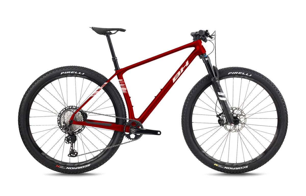 VTT cross-country BH ULTIMATE 7.5, coloris grenat et sable