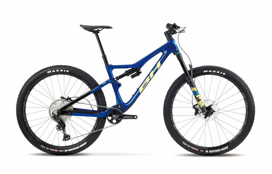 VTT trail BH LYNX TRAIL CARBON 9.0, coloris bleu jaune noir