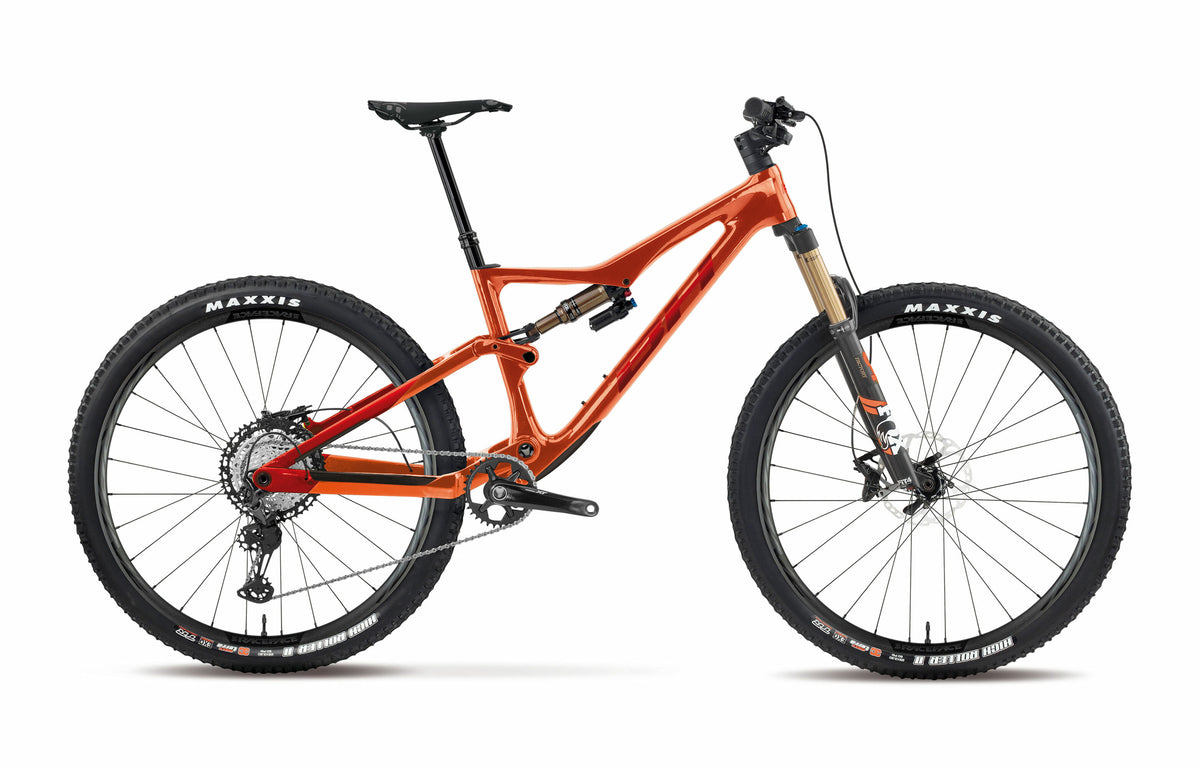 VTT trail BH LYNX TRAIL CARBON 9.5, coloris orange et rouge