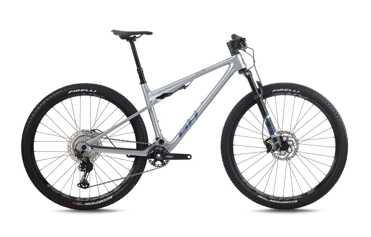 VTT Cross Country BH LYNX SLS 6.0, coloris gris clair et cobalt
