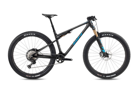 VTT cross-country BH LYNX SLS 8.0, coloris noir bleu foncé brillant