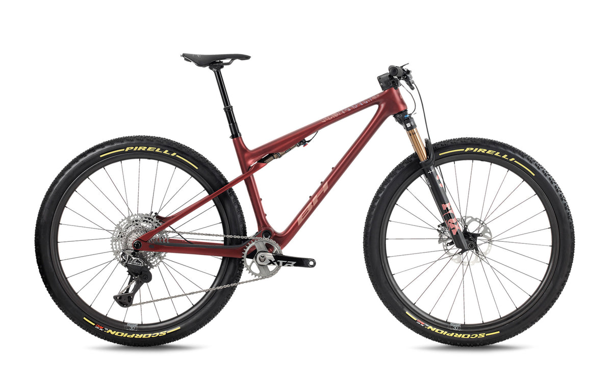 VTT cross-country BH LYNX SLS 9.0, coloris bordeaux lavande