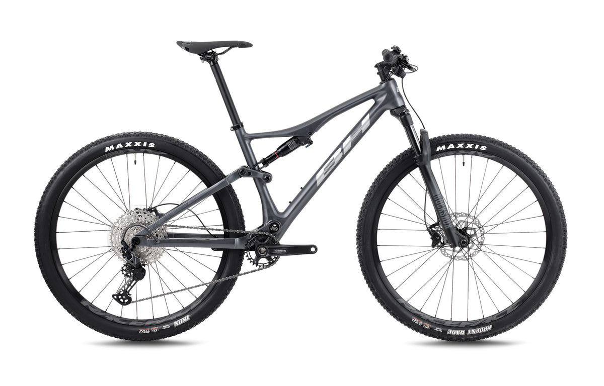 VTT Cross Country BH LYNX RACE 3.0, coloris gris foncé, gris clair et noir mat