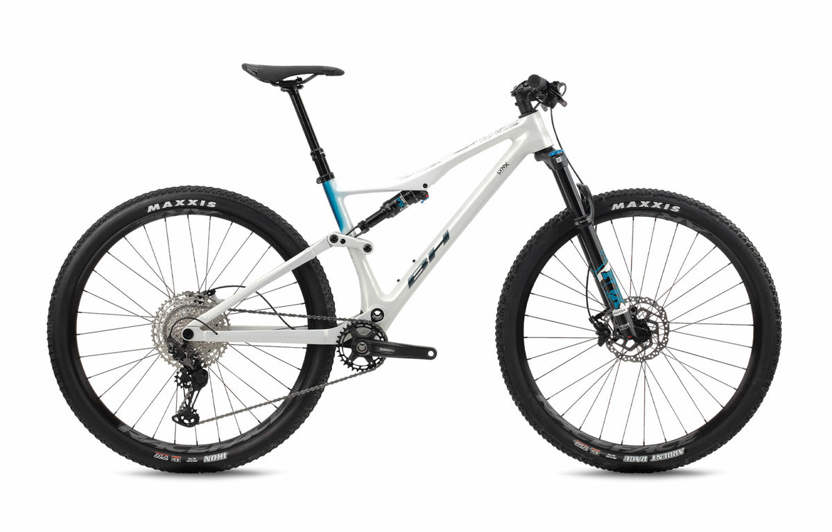 VTT cross-country BH LYNX RACE 4.0, coloris blanc et cobalt