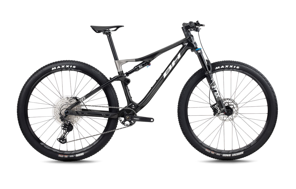 VTT cross-country BH LYNX RACE LT 6.0, coloris carbone et gris clair
