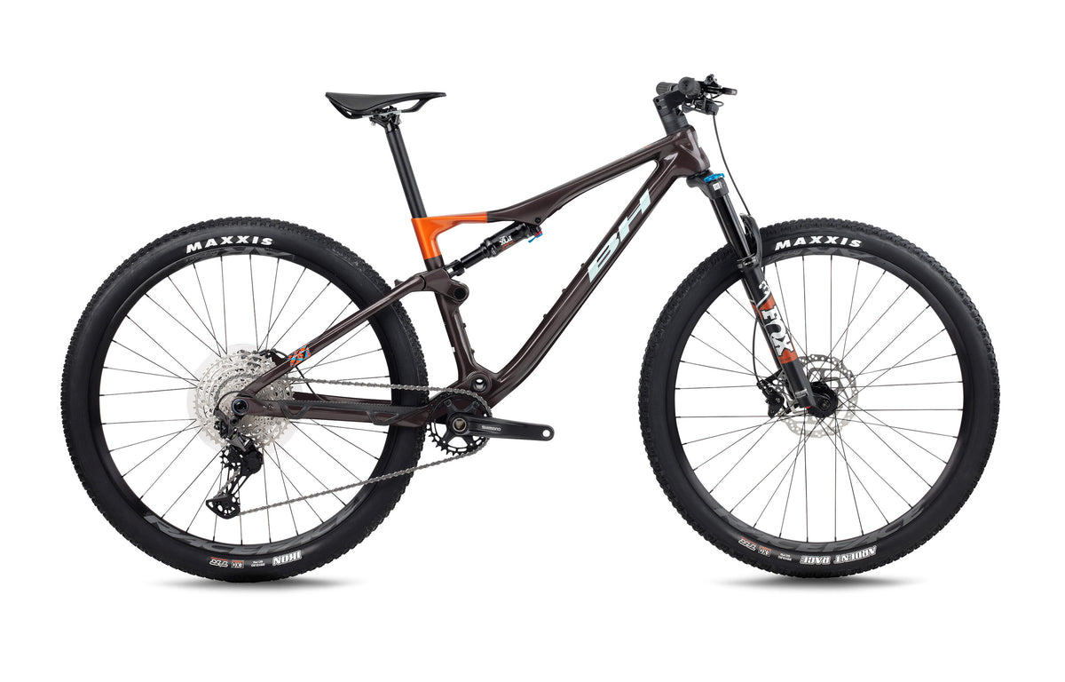 VTT cross-country BH LYNX RACE LT 6.0, coloris marron et orange
