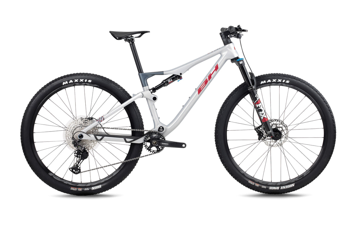 VTT cross-country BH LYNX RACE LT 6.0, coloris rouge foncé et gris