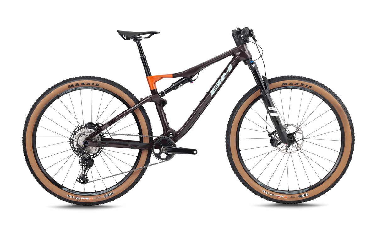 VTT cross-country BH LYNX RACE LT 7.5, coloris brun et orange