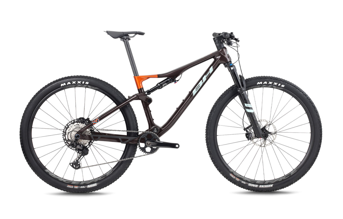 VTT cross-country BH LYNX RACE 8.0, coloris marron, noir et orange