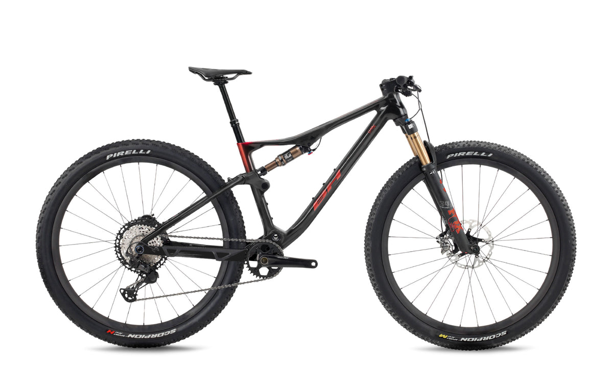 VTT cross-country BH LYNX RACE 8.0, coloris carbone et rouge