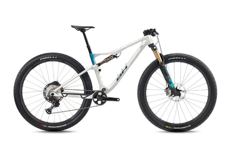 VTT cross-country BH LYNX RACE 8.0, coloris blanc et cobalt
