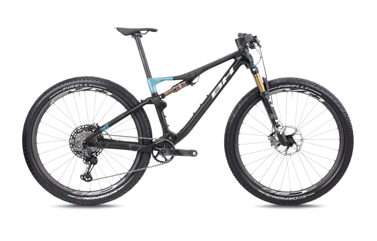 VTT cross-country BH LYNX RACE 9.5, coloris carbone bleu mat