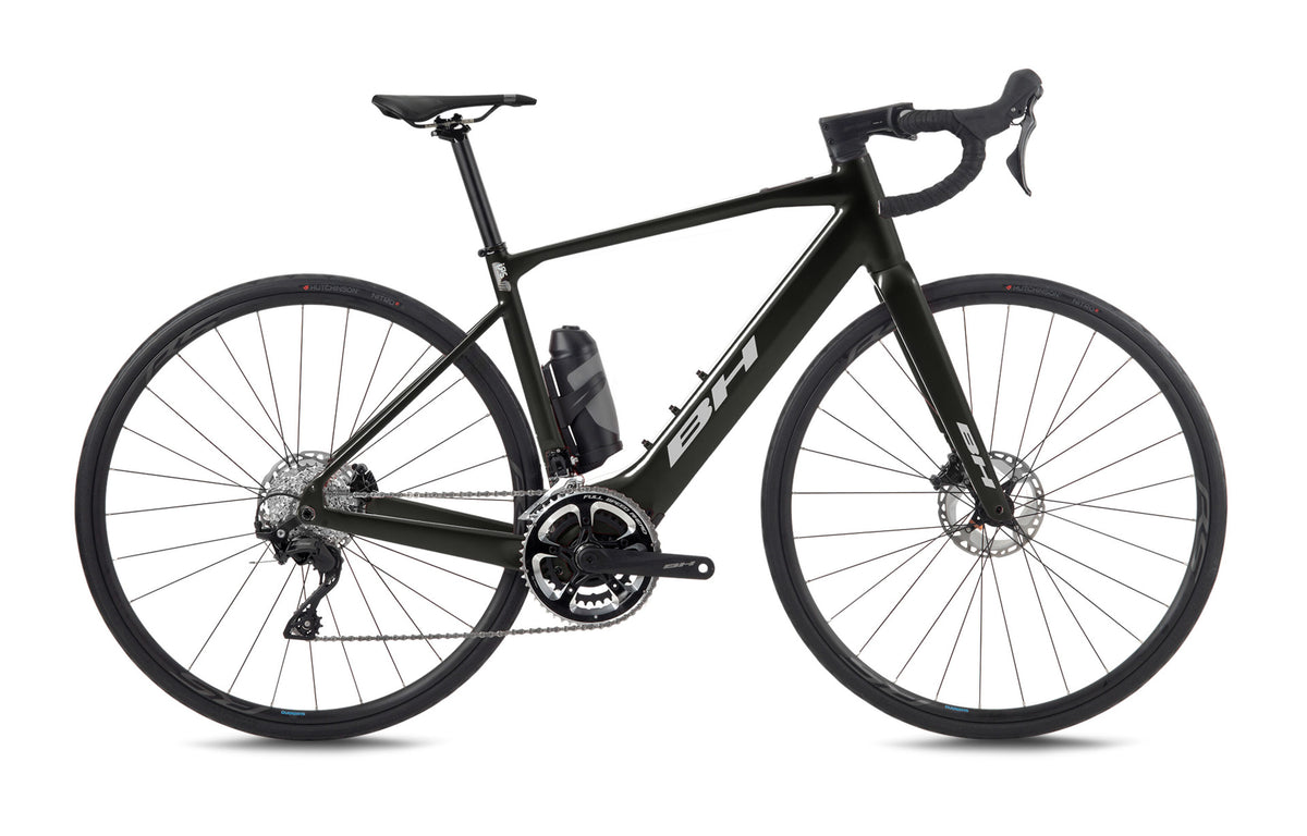 Vélo de route électrique BH iRS1 1.2, coloris anthracite et rouge