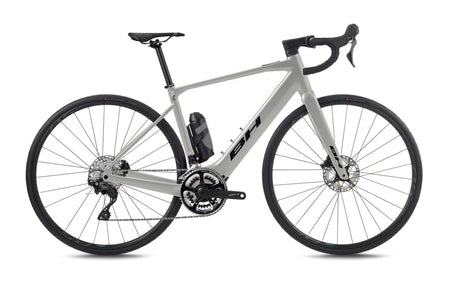 Vélo de route électrique BH iRS1 1.2, coloris gris clair et anthracite