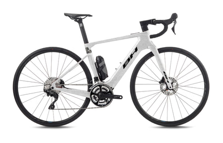 Vélo de route électrique BH iRS1 CARBON 1.4, coloris blanc et carbone