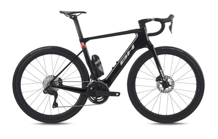 Vélo de route électrique BH iRS1 CARBON 1.6, coloris anthracite et rouge