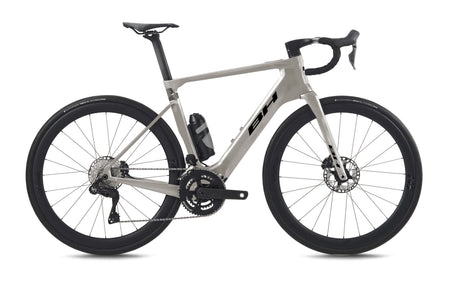 Vélo de route électrique BH iRS1 CARBON 1.6, coloris gris clair et anthracite