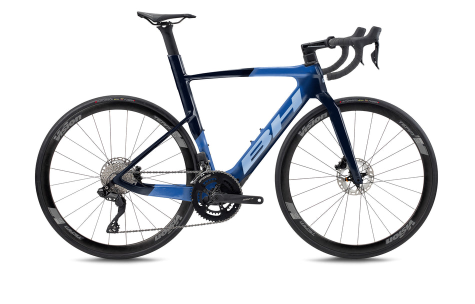Vélo de route électrique BH iAEROLIGHT 1.7, coloris gris clair océan