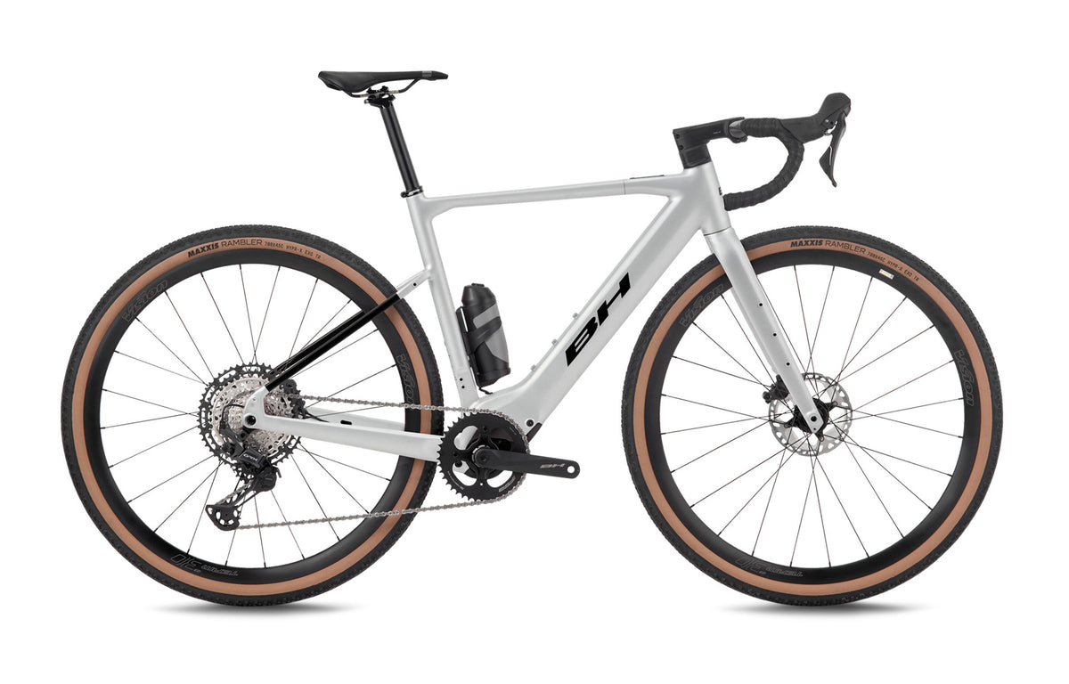 Gravel électrique BH iGRAVELX 2.2, coloris gris clair et anthracite