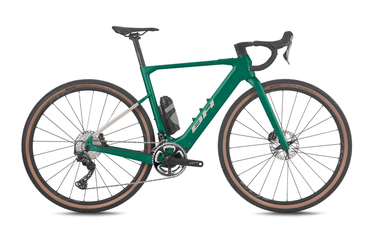 Gravel électrique BH iGRAVELX CARBON 2.8, coloris vert pin et sable