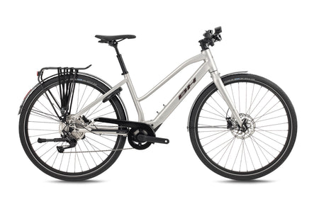 Vélo électrique hybride BH CORE JET, coloris sable et grenat