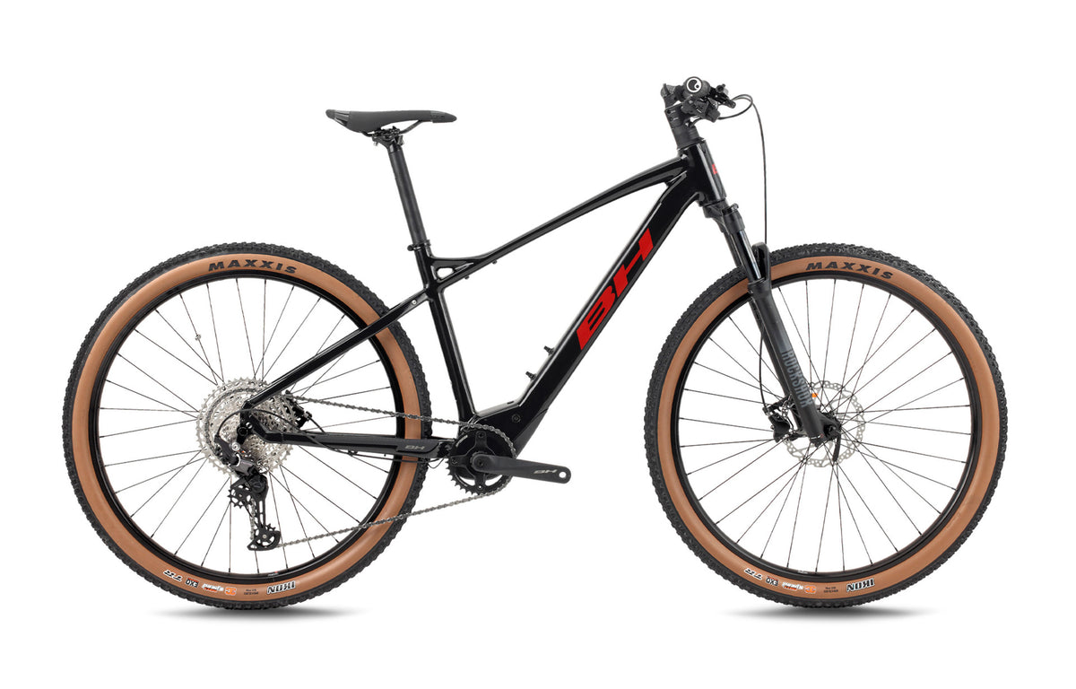 VTT électrique XC BH CORE 29, coloris carbone rouge