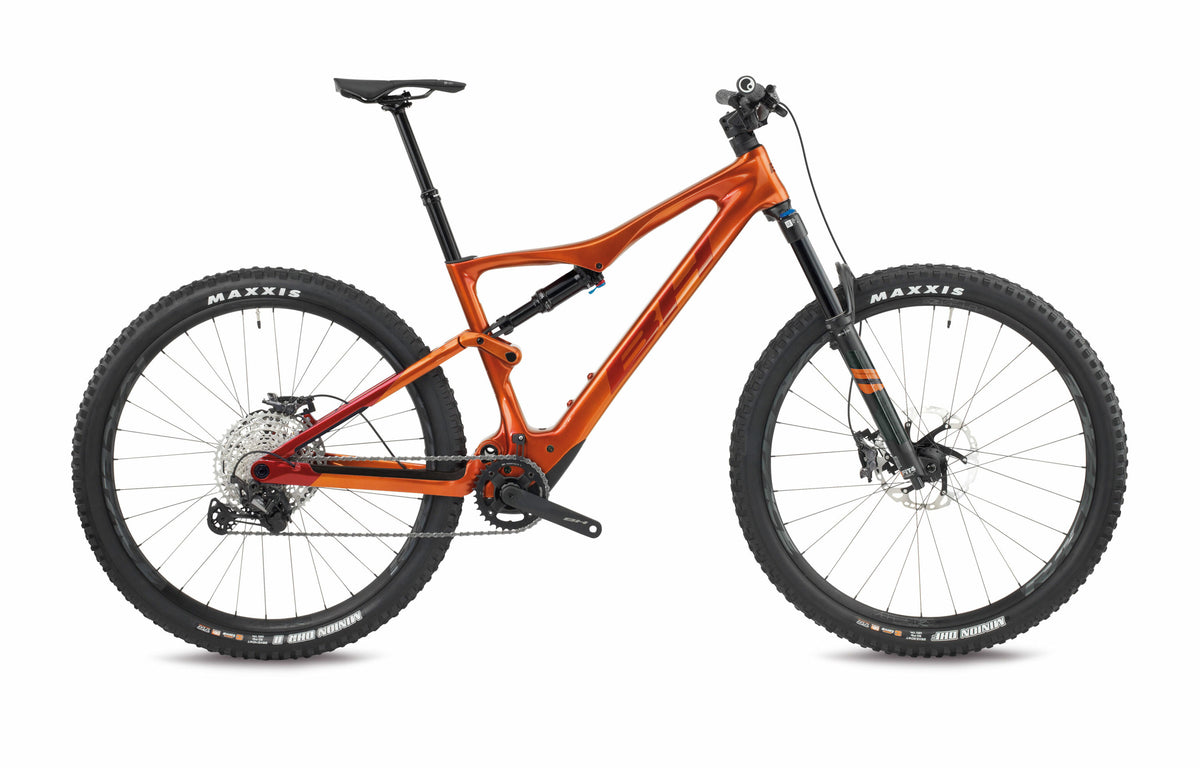 VTT électrique trail BH iLYNX TRAIL CARBON 8.6, coloris orange et rouge