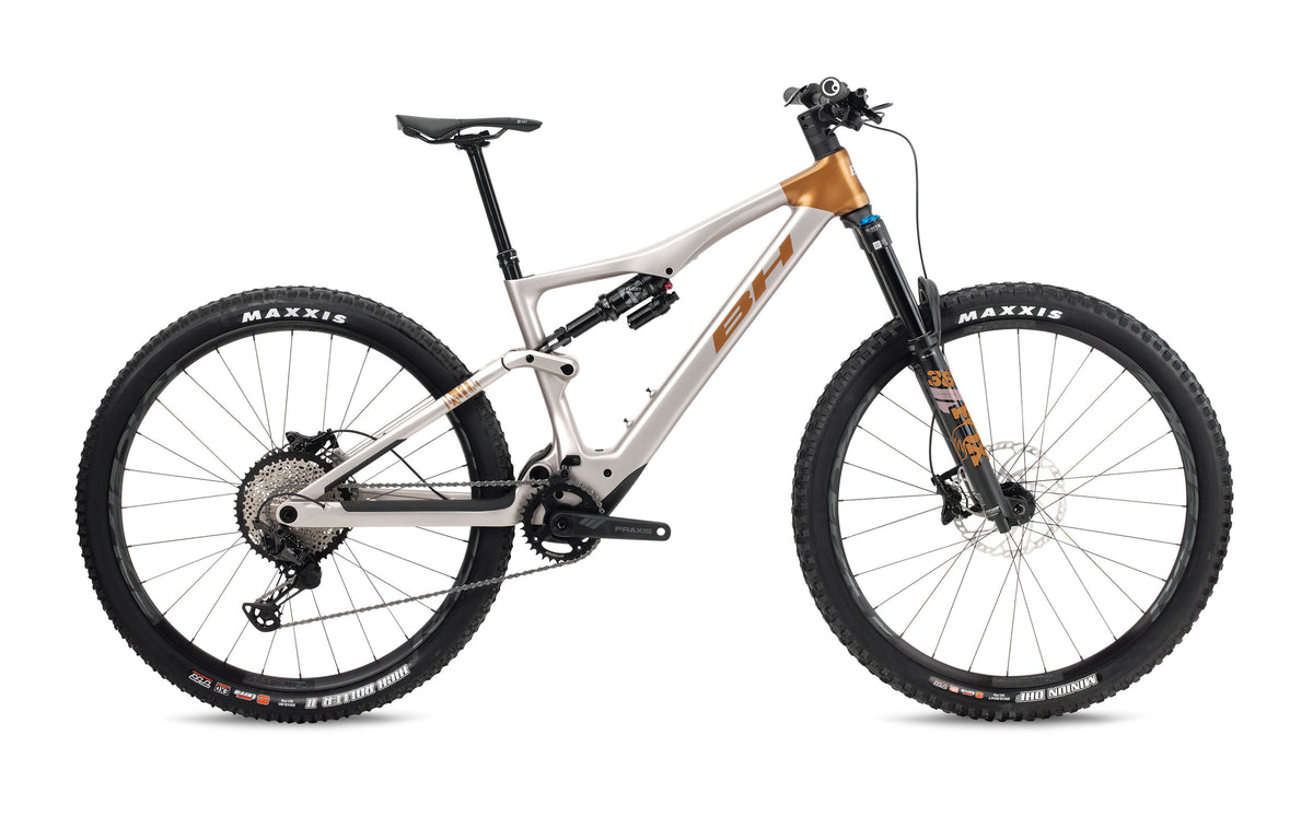 VTT électrique trail BH iLYNX TRAIL CARBON 8.7, coloris doré pâle