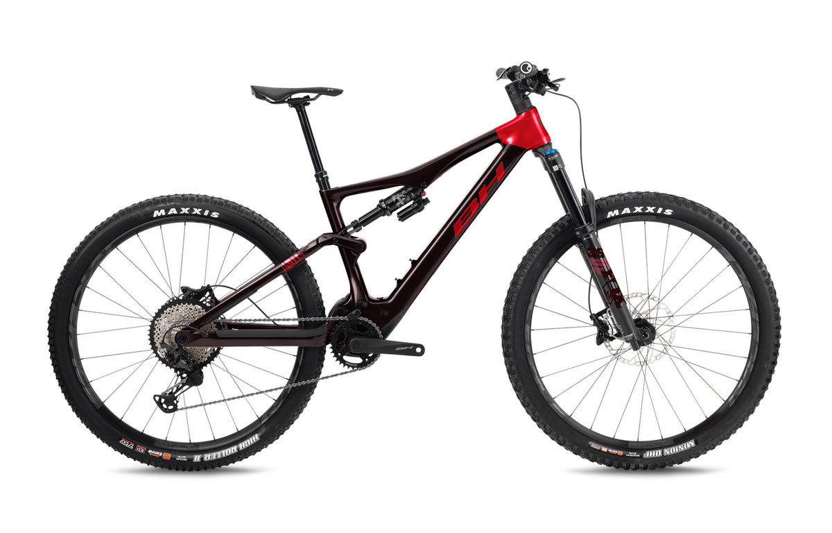 VTT électrique trail BH iLYNX TRAIL CARBON 8.7, coloris rouge foncé brillant