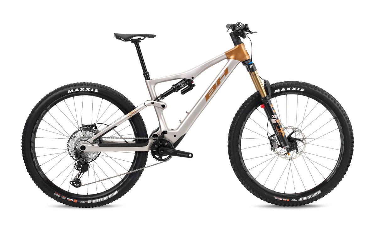 VTT électrique trail BH iLYNX TRAIL CARBON 8.8, coloris doré pâle