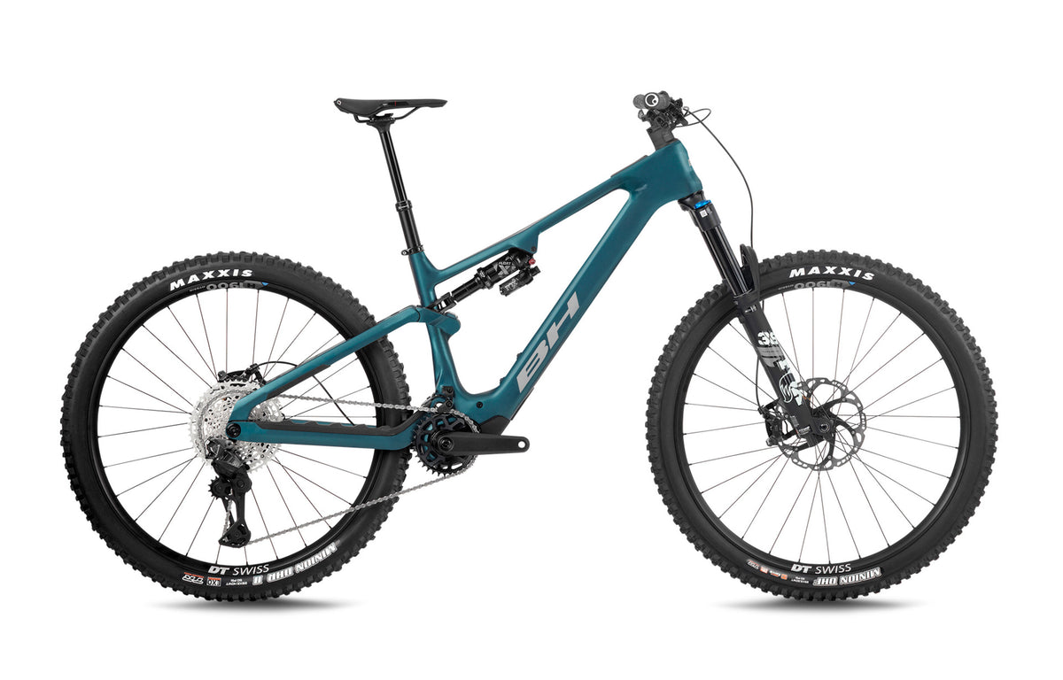 VTT électrique trail BH iLYNX+ DL TRAIL CARBON 8.7, coloris cobalt et argent