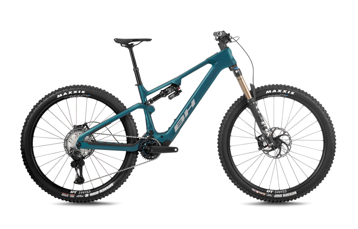 VTT électrique trail BH iLYNX+ DL TRAIL CARBON 8.8, coloris cobalt et argent