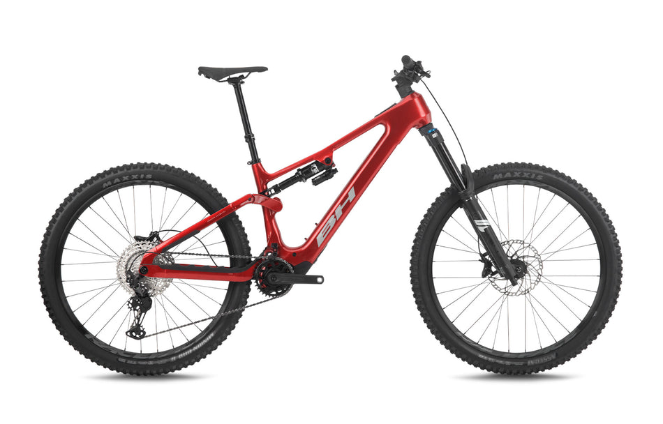VTT électrique enduro BH iLYNX+ DL ENDURO 9.1, coloris rouge et gris clair