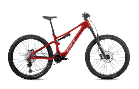 VTT électrique enduro BH iLYNX+ DL ENDURO CARBON 9.5, coloris rouge et gris clair