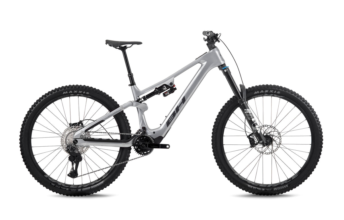 VTT électrique enduro BH iLYNX+ DL ENDURO CARBON 9.6, coloris argent et anthracite