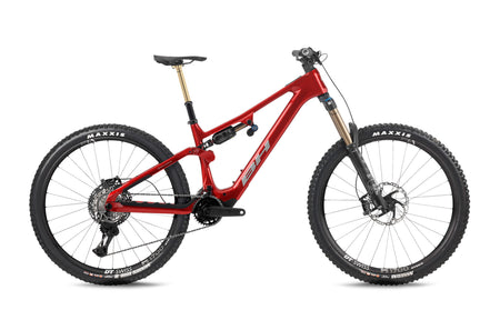 VTT électrique enduro BH iLYNX+ DL ENDURO CARBON 9.8, coloris rouge et gris clair