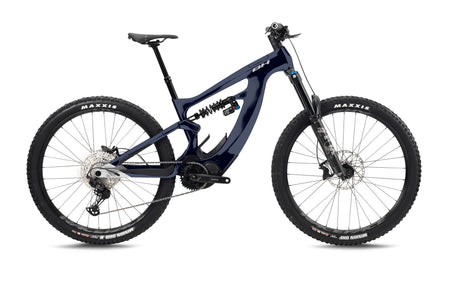 VTT électrique super enduro BH XTEP LYNX PRO 0.7, coloris bleu foncé et gris clair