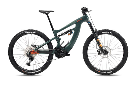 VTT électrique super enduro BH XTEP LYNX PRO 0.7, coloris vert foncé et rouille