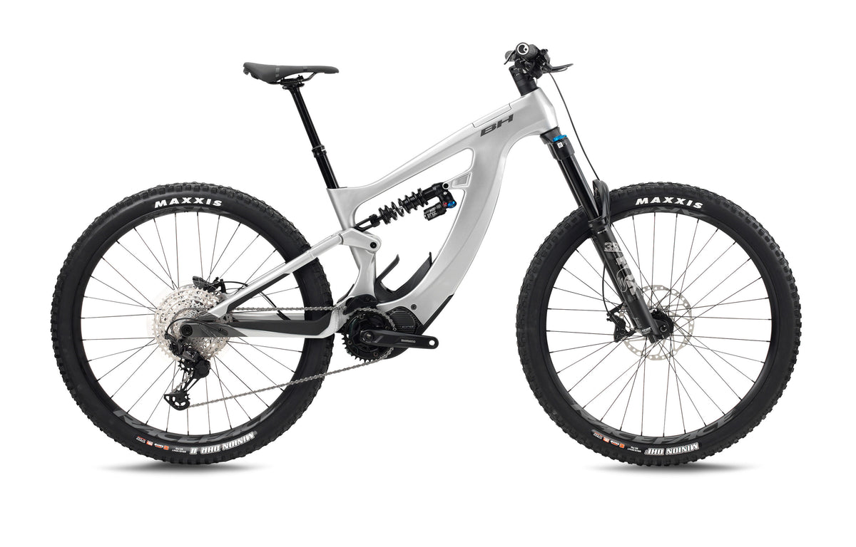 VTT électrique super enduro BH XTEP LYNX PRO 0.7, coloris gris clair et carbone