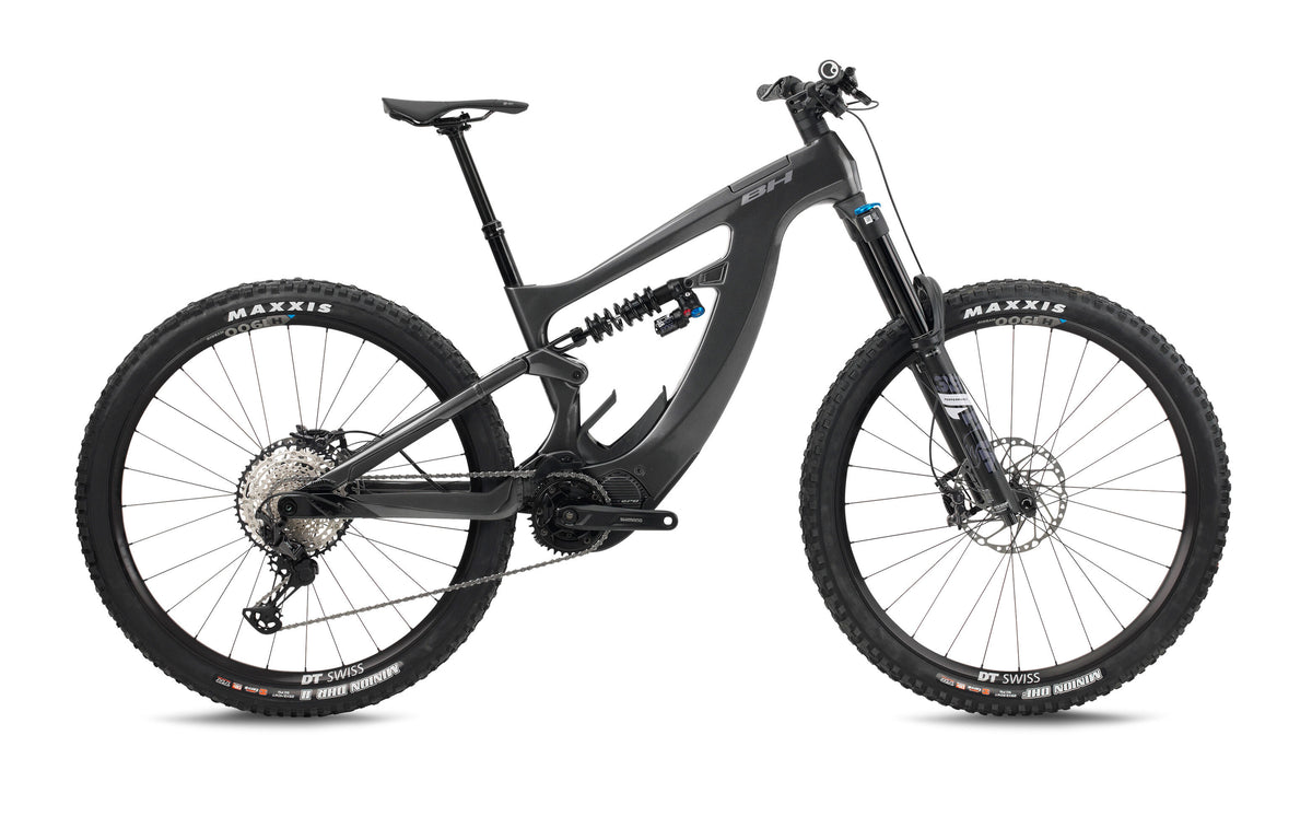VTT électrique super enduro BH XTEP LYNX PRO 0.8, coloris anthracite et gris foncé
