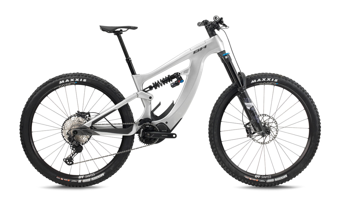 VTT électrique super enduro BH XTEP LYNX PRO 0.8, coloris gris clair et carbone