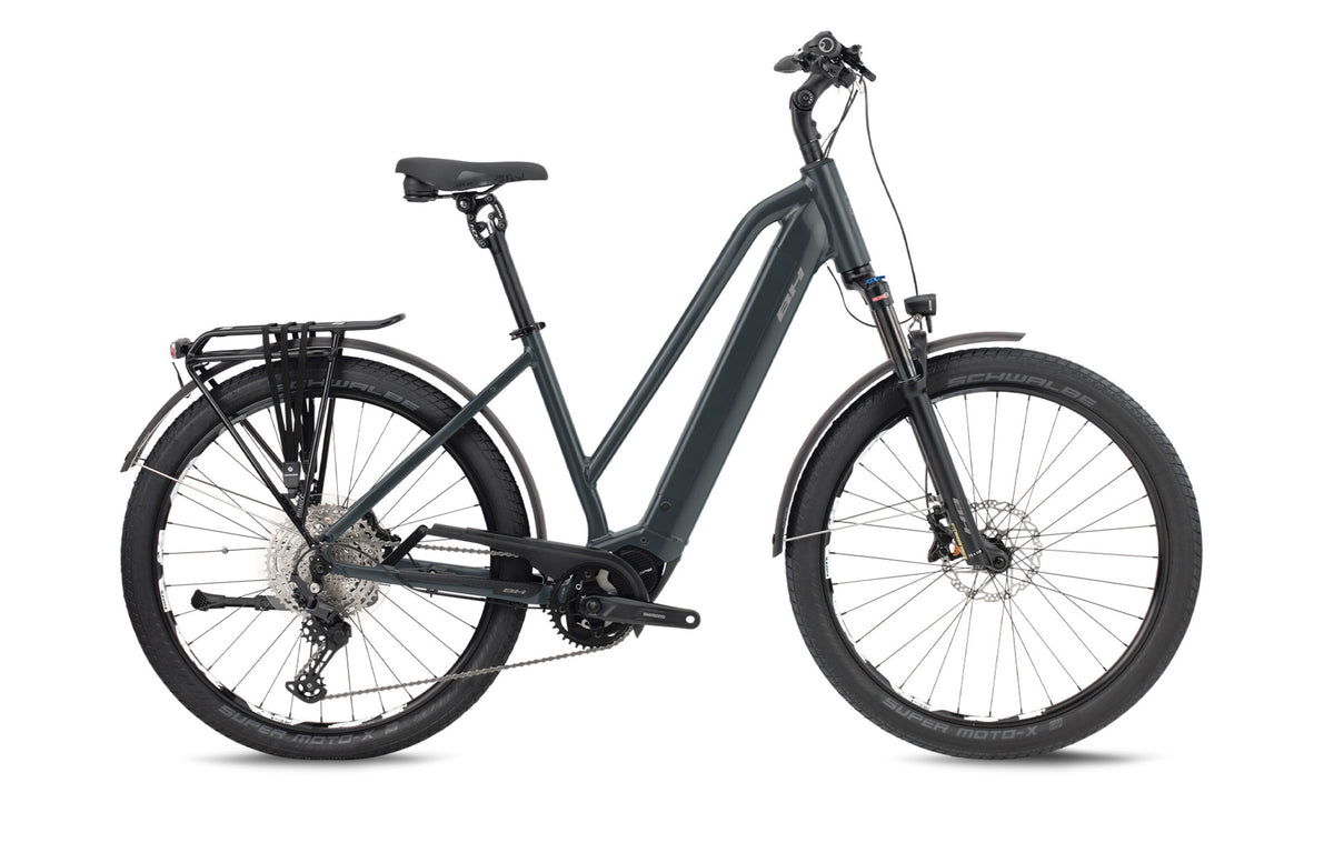 Vélo électrique urbain BH ATOM+ SL JET PRO, coloris gris