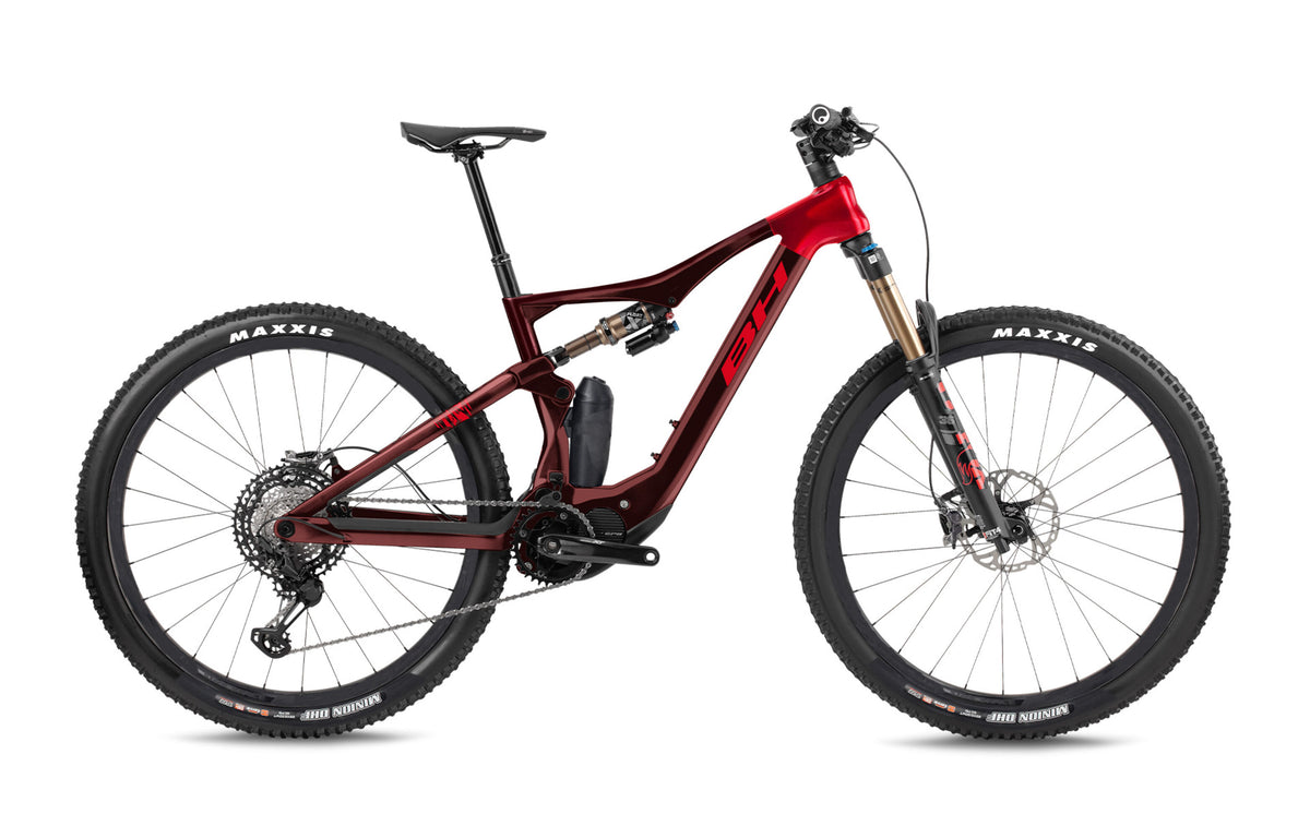 VTT électrique trail BH iLYNX+ SL TRAIL 8.6, coloris rouge foncé brillant