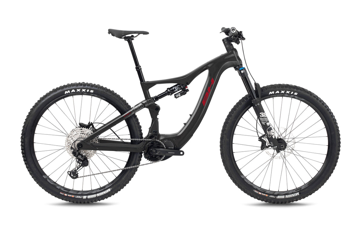 VTT électrique trail BH iLYNX+ TRAIL 8.7, coloris gris foncé et rouge brillant