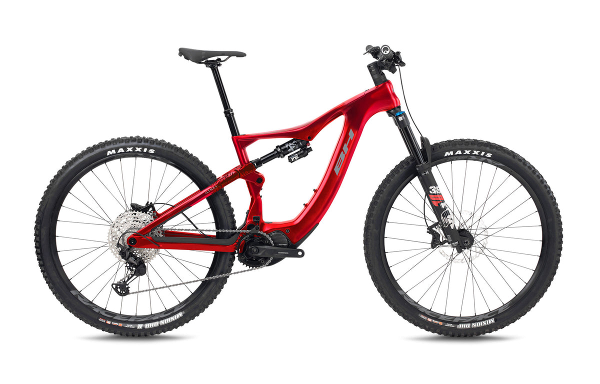 VTT électrique trail BH iLYNX+ TRAIL 8.7, coloris rouge et gris clair